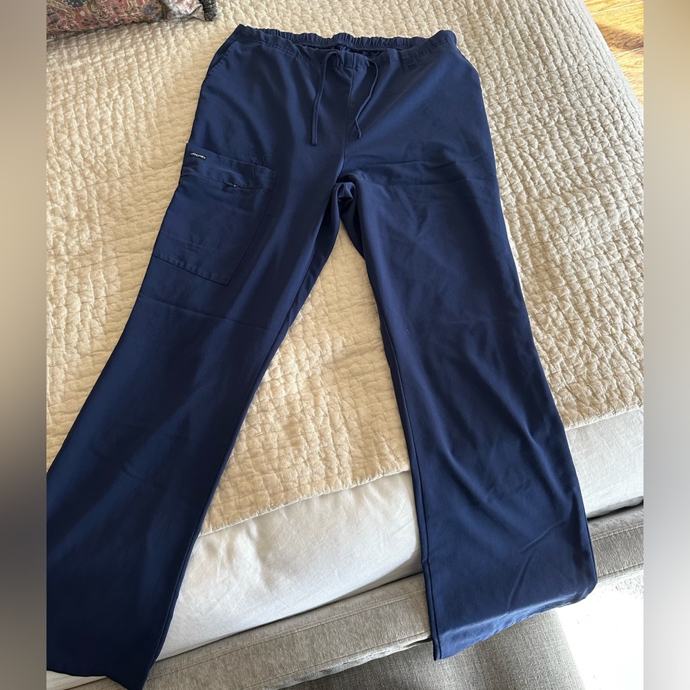 Jockey Large Tall navy scrub pant